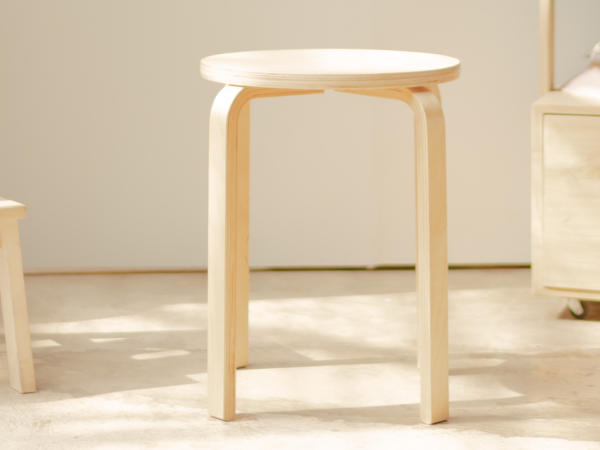 Retro Oak Stool