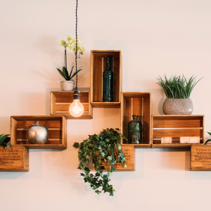 Wooden Wall Crates