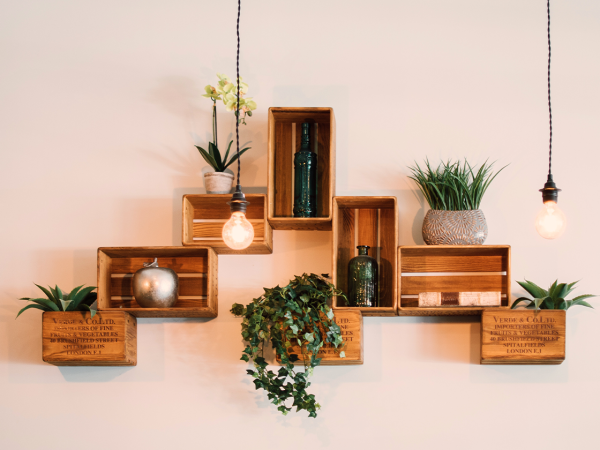 Wooden Wall Crates