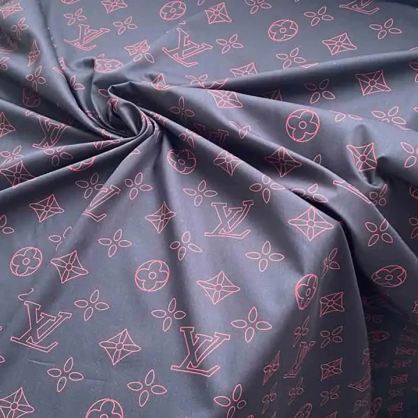 Louis Vuitton Black Cotton fabric