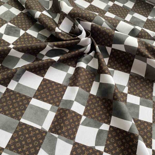 Louis Vuitton Cotton Fabric for shirts, scarves and fashion - Image 2