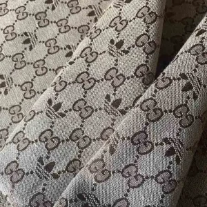 Adidas X Gucci Canvas Fabric Brown | Gucci and Adidas Collaboration fabric for shoes and clothing