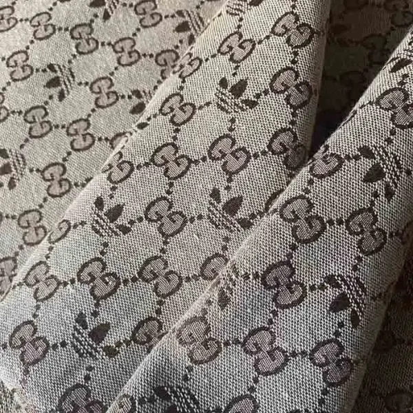 Adidas X Gucci Canvas Fabric Brown | Gucci and Adidas Collaboration fabric for shoes and clothing
