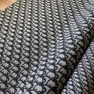 Black Dior Fabric for Shoes | Dior Fabric For Sewing | Dior Fabric Clothes