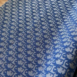 Blue Dior fabric for sewing