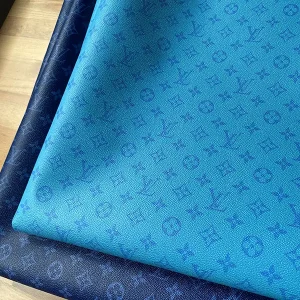 Blue LV Fabric