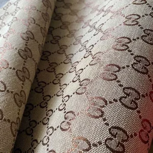 Gucci Canvas Fabric BROWN | Gucci Jacquard Fabric for sale
