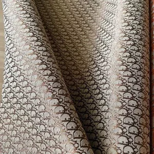 Christian Dior Canvas Fabric COPPER | Dior Jacquard Fabric by the yard