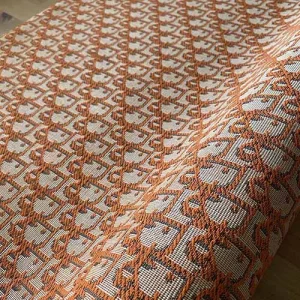Dior Brown Jacquard Fabric