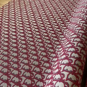 Red Dior Fabric | Christian Dior Jacquard Fabric By The yard