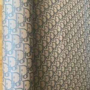 Dior Dark Brown Leather Material by the yard