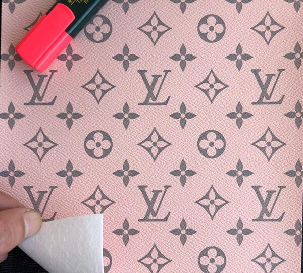 Louis Vuitton Leather Fabric Material Pink - Image 2