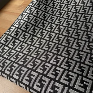 Gray Fendi Fabric