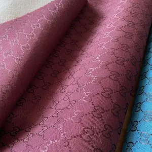 Gucci Canvas Fabric BURGUNDY | Gucci Jacquard Fabric Dark Red