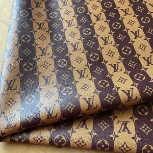 Louis Vuitton Brown Leather material with stripes