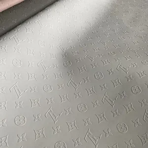 White LV Embossed Vinyl for Sale | Louis Vuitton Embossed Material White