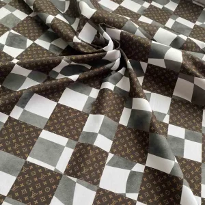 Louis Vuitton Cotton Fabric for shirts, scarves and fashion