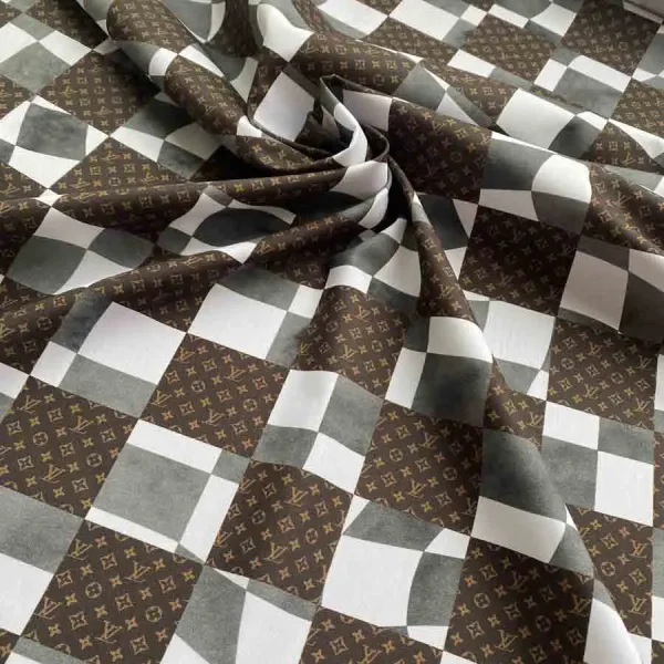 Louis Vuitton Cotton Fabric for shirts, scarves and fashion