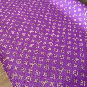 Louis Vuitton Fabric By The Yard PURPLE | LV Fabric For Sale
