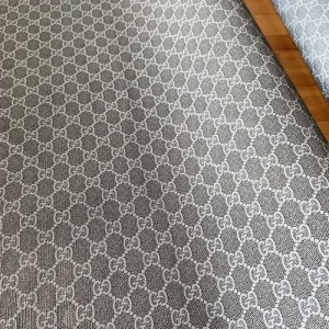 Navy Blue Gucci Leather Fabric By The Yard | Gucci Material Fabric Navy