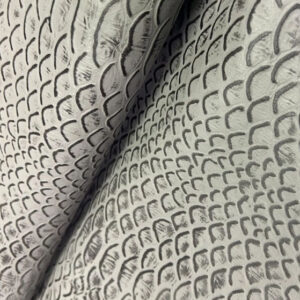 Embossed Vinyl by the yard for shoes,bags,upholstery or crafting! Gray (Copy)